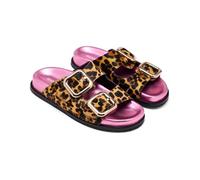 Gioseppo Sandales plates Mifflin motif léopard Femme Taille 36