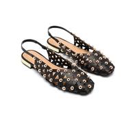 GIOSEPPO Mules TACHAS Cuir Calamus, Noir, 36 EU