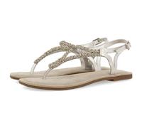 GIOSEPPO POUSSAN, Sandales plates pour femme, argent, 38 EU, argent métallique, 38 EU