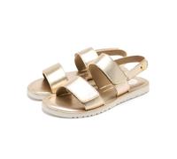 GIOSEPPO Rehoboth Sandales plates pour fille, Platine, 31 EU