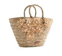 GIOSEPPO Roseau Satch pour femme, naturel, grande