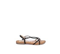 Gioseppo - Sandale plate Nioaque - Femme - Chaussures - Noir - Taille: 37 EU