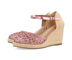 GIOSEPPO Sandale Serignan Wedge pour femme, rose, 41 EU