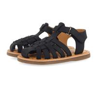 GIOSEPPO Sandales bleu marine en cuir style crabe pour bébé Harrah, bleu marine, 24 EU