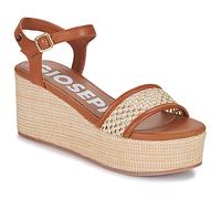 Sandales compensées femmes Gioseppo ASQUINS Beige 40