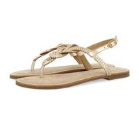 GIOSEPPO Sandales dorées en cuir tressé pour femme ZUPANJA, or, 37 EU