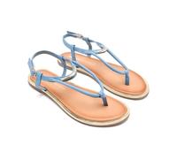 GIOSEPPO Sandales grèques en cuir Upton, bleu, 37 EU
