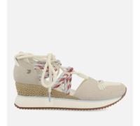 Gioseppo Footwear Sneakers ouvertes Iona off-white espadrille à talon compensé femme