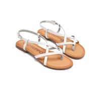 GIOSEPPO Sandales Lelex pour femme, blanc, 37 EU