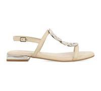GIOSEPPO Sandales plates pour femme, blanc cassé Pointure 39, blanc ivoire, 39 EU