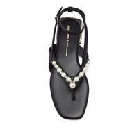 GIOSEPPO Sandales plates pour femme, noir, 38 EU, Noir, 38 EU
