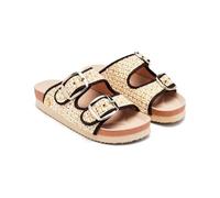 GIOSEPPO Sandales Raphia et boucles Pershing, blanc, 39 EU