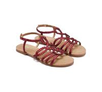 GIOSEPPO Femme Yakima Sandale Plate, Bordeaux, 39 EU
