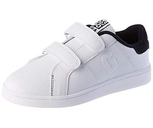 GIOSEPPO Sneakers COLEGIALES Blancas Con DETALLE en Azul Marino Y Doble CIERRE Ajustable VOLSK