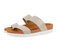 GIOSEPPO Tongs Whittier pour femme, argenté, 37 EU