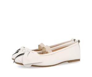 GIOSEPPO TUDY, Mary Jane Flat, Off-White, 39 EU, Blanc Ivoire, 39 EU