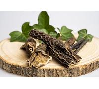 GIOSNAX - panse de bœuf, séchée, pour Chiens, friandise, Snack, récompense 100% Naturelle, Article à mâcher, Plaisir de mâcher prolongé, 100% bœuf, Aliment Simple, 100g