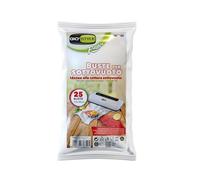 GIO'STYLE 25 enveloppes sous vide Fresh | 15 x 30 cm | Convient pour le stockage et la cuisson sous vide | BPA free | Made in Italy