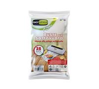 GIO'STYLE 25 enveloppes sous vide Fresh | 20 x 30 cm | Convient pour le stockage et la cuisson sous vide | BPA free | Made in Italy
