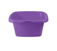 GIO'STYLE Bassine carrée Colors | Idéal pour Le Nettoyage | Violet | 15 L | Polypropylene