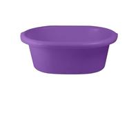 GIO'STYLE Bassine Ovale Colors | Idéal pour Le Nettoyage | Violet | 18 L | Polypropylene