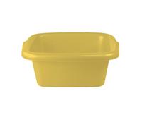 GIO'STYLE Bassine rectangulaire Colors | Idéal pour Le Nettoyage | Jaune | 10 L | Polypropylene