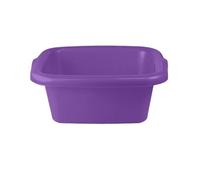 GIO'STYLE Bassine rectangulaire Colors | Idéal pour Le Nettoyage | Violet | 10 L | Polypropylene