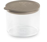 Giostyle, Con.Tengo Récipient alimentaire pour garde-manger rond, 0,7 L, taupe, 1 unité