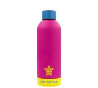 GioStyle Gourde Fluo | 500 ml | Acier Inoxydable | Fermeture hermétique | Couleurs Assorties