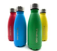 Giostyle Gourde thermique en acier, couleurs assorties, capacité 500 ml