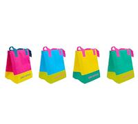 GIO'STYLE Sac repas Beach Fluo | Couleurs assorties | 5 L | Fermeture à glissière