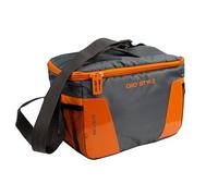 GIO'STYLE Sac Repas River | Orange/Noir | L 25 cm | Bandoulière réglable| Deux Poches en Filet de Rangement