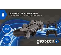 Gioteck Black Controller Power Skin (Built-in Battery) [import anglais]