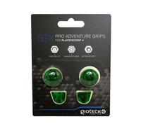 Gioteck Gtx Ps4 - Thumb Grips Ps4 Bouchons/Capuchons/Protection En Silicone Pour Joysticks Grips Playstation 4 - Antidérapant - Aide A Viser - Protection Manette Ps4 - Cubes Vert