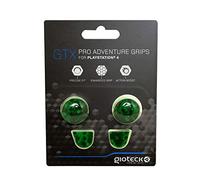 Gioteck GTX PS4 - Thumb Grips PS4 Bouchons/Capuchons/Protection en Silicone pour Joysticks Grips PlayStation 4 - Antidérapant - Aide a viser - Protection Manette ps4 Cubes Vert/Noir