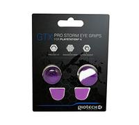 Gioteck GTX PS4 - Thumb Grips PS4 Bouchons/Capuchons/Protection en Silicone pour Joysticks Grips PlayStation 4 - Antidérapant - Aide a viser - Protection Manette ps4 - Camo Mauve et Blanc