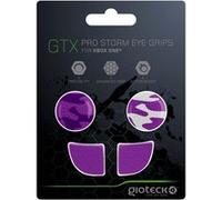 Gioteck GTX Xbox One - Thumb Grips Xbox One Bouchons/Capuchons/Protection en Silicone pour Joysticks Grips Xbox - Antidérapant - Aide a viser - Protection Manette Xbox one - Camo Mauve et Blanc BLANC