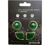 Gioteck GTX Xbox One - Thumb Grips Xbox One Bouchons/Capuchons/Protection en Silicone pour Joysticks Grips Xbox - Antidérapant - Aide a viser - Protection Manette Xbox one - Cubes Vert Vert