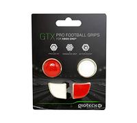 Gioteck GTX Xbox One - Thumb Grips Xbox One Bouchons/Capuchons/Protection en Silicone pour Joysticks Grips Xbox - Antidérapant - Aide a viser - Protection Manette Xbox One Rouge et Blanc/Noir