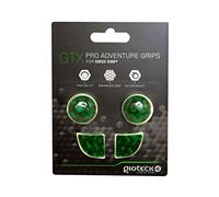 Gioteck GTX Xbox One - Thumb Grips Xbox One Bouchons/Capuchons/Protection en Silicone pour Joysticks Grips Xbox - Antidérapant - Aide a viser - Protection Manette Xbox One Cubes Vert/Noir