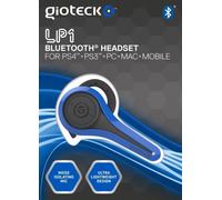Gioteck LP-1 Bluetooth Chat Headset (PS4) - Blue NEUF