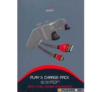 Gioteck Play & Charge Pack (Sony PS3)