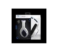 Gioteck - Casque gaming TX50 filaire - Micro antibruit, contrôle du volume, jack 3,5 mm - Blanc/Noir