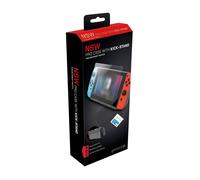 Gioteck Protection - Housse Protection pour Switch et Verre trempé 9H - Kit d'Application - Résistant aux rayures - Kit Accessoire