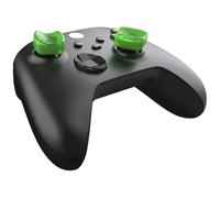 Gioteck Bouchons joysticks SMP, antidérapants aide à viser, Xbox Series X/S & PS5, Lot de 3 Vert/Noir