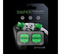 Gioteck Stgx - Thumb Grips Xbox Series X / S - Bouchons/Capuchons/Protection En Silicone Pour Joysticks Grips Xbox X/S - Antidérapant - Aide A Viser - Protection Manette Xbox Series X/S - Vert
