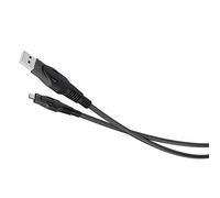 Gioteck TXVUNI-11-MU Viper Anti-Twist Play and Charge Breakaway Câble de charge pour PS4/PS4 Pro/Xbox One S/Xbox One X Noir