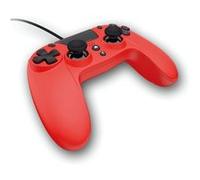 Gioteck VX4 Rouge USB Manette de jeu Analogique/Numérique PC, PlayStation 4 Rouge G