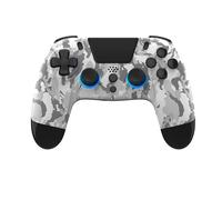 Gioteck Manette sans fil WX4+ – RGB personnalisable, boutons programmables, Bluetooth – Light Camo