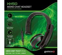 Gioteck XH50 Micro Casque Mono Chat pour iPhone/iPad/Xbox/PS4/PC vert